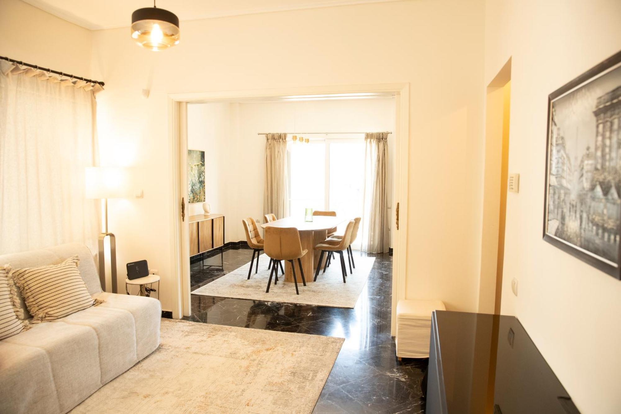Spacious Glyfada Golf 4Br -Near Beach + Shops Atina Dış mekan fotoğraf